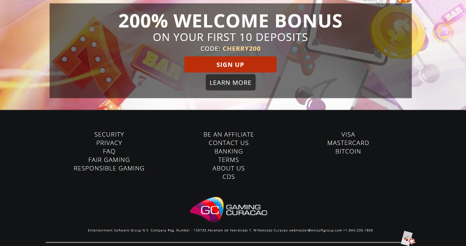 Cherry Jackpot No Deposit Bonus Codes July 2020